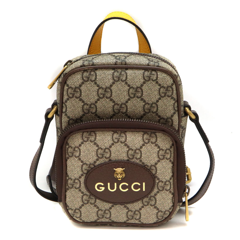 Gucci Neo Shoulder Bag GG Supreme Beige